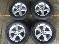215/60r17 タイヤホイールセット エクストレイル 純正アルミ ノーマル