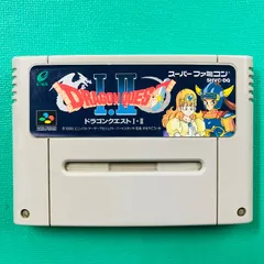 【カセットのみ】スーパーファミコン  ドラゴンクエストI・II DRAGON QUEST１ ２ DQ１ 2 ドラクエ  ENIX エニックス スーファミ SFC①