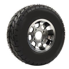 四輪 バギー用PCD110 8インチチューブレスタイヤ 前後4本セット
