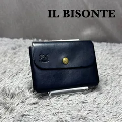 IL BISONTE イルビゾンテ 本革 レザー コインケース 小銭入れ ブラックのサムネイル