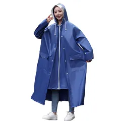 【新品】 [Raefill] レインコート レディース 自転車用レインコート ポンチョ レインコート ポンチョ 自転車 レインポンチョ メンズ ネイビー ブルー M