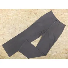 【中古】[印象B] ABAHOUSE アバハウス メンズ サイズ1 グレー寄りの茶 コットン×ポリエステル トラウザーズ フレアパンツ ジップフライ ブーツカットのサムネイル