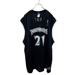 【Reebok】 NBA Minnesota Timberwolves Basketball Shirts ミネソタティンバーウルブズ ゲームシャツ S5261のサムネイル