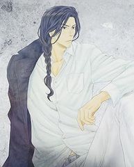 裸婦、美人画A4額縁絵画ワイシャツK山本英二、肉筆真作一点物、高塚