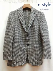 B270 [人気] LARDINI ラルディーニ ツイードジャケット 44 マルチカラー ウール100% イタリア製 3B JN903AQ | ★