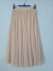 DAILY N ピンク メッシュ チュールスカート 66