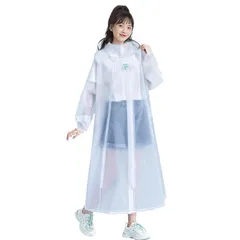 【新品】 [Vulpns] レインコート 雨合羽 メンズ レディース カッパ自転車 レインポンチョ 雨具 レインウェア リュック対応 防風 撥水 梅雨対策 大人 おしゃれ 透明 男女兼用 通勤 キャンプ アウトドア Touming M