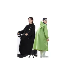 【新品】 [ＬＣ∞ＬｕＬｕ　Ｃｏｕｔｕｒｅ] レインコート 自転車 袖あり ロング丈 リュック 通勤 通学 レインポンチョ バイク レディース メンズ ツバ バイザー 原付 (JP, アルファベット, XL, ベージュ) 0