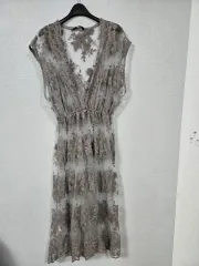 フランコ 刺繍 シースルー メッシュ ONE PIECE 66 77