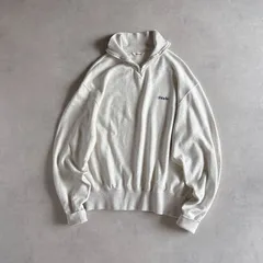 美品 / Oblada オブラダ / HALF ZIP SWEAT ハーフジップスウェット / レディース OS/ ライトグレー / 日本製 / トレーナー トップスのサムネイル