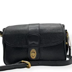 美品 COACH コーチ ショルダーバッグ シェリダンコレクション ブラック 