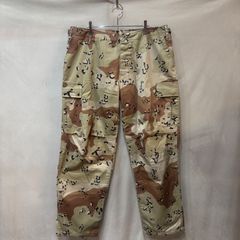 YMCL.KY 米軍 BDUパンツ チョコチップ 迷彩 フィールドパンツ カーゴパンツ 軍パン カモフラ L メンズ USED