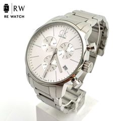 週末限定価格】Calvin Klein クロノグラフ city スイスメイド - メルカリ