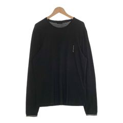 美品☆ MONCLER ロゴ 長袖シャツ ブラック サイズM 5S354 - メルカリ