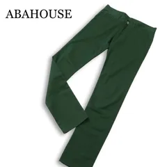 ABAHOUSE アバハウス 通年★ ストレッチ スリム ストレート 5ポケット チノ パンツ チノパン Sz.3 メンズのサムネイル