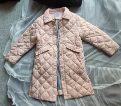 BEEN キルティング ジャケット 130/62 ピンク 軽量 ダウン キッズ 女の子