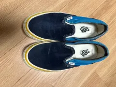 (270) VANS ヴァンズ スリッポン ネイビー スウェード