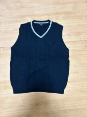 ユニクロ UNIQLO U ニットベスト L 新品