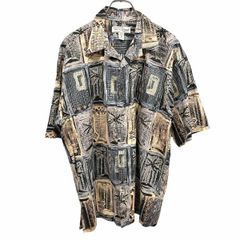 新品 00s NIKE GOLF 幾何学模様 総柄 ポロシャツ M(XL~位) - メルカリ