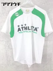 ◇ ATHLETA アスレタ 半袖 カットソー サイズS ホワイト グリーン メンズ  【1000027719175】