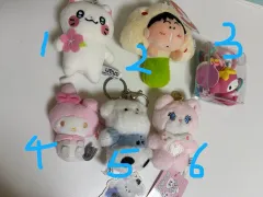 ぬいぐるみキーホルダー 個別/まとめ出品