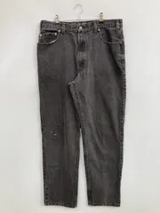 OLD NAVY オールドネイビー デニムパンツ W36 L32 ブラック フルレングス スタンダード 無地 ストレート レギュラー ヴィンテージ