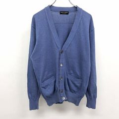 S00543 イブサンローラン｜カーディガン｜無地｜紺｜ヴィンテージ 