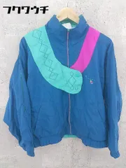 ◇ Puma プーマ 長袖 ウィンドブレーカー M ブルー系 ピンク *  【1002798926950】