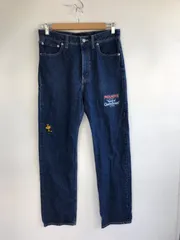 PEANUTS×24KARATS コラボジーンズ スヌーピー インディゴ M 4172202604030009のサムネイル