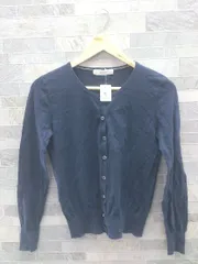 ◇ BEAMS LIGHTS ビームス ライツ 長袖 カーディガン 38 ネイビー *  【1002799388474】のサムネイル
