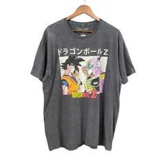 DRAGON BALL Z ドラゴンボールZ アニメ Tシャツ チャコールグレー サイズXL No.S216