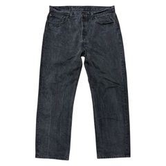 Vintage90sエルパソ工場リーバイス501ブラックジーンズ38/34先染め 