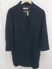 ◇ JOURNAL STANDARD relume ウール 長袖 コート サイズ 145-150 ネイビー レディース  【1204190005039】