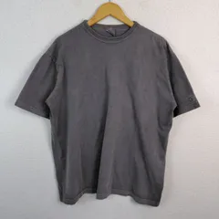 90s Champion チャンピオン Tシャツ T1011 ダークグレー XLサイズ メンズ 古着 アメカジ ストリート　アースカラー