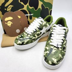 ABC CAMO BAPE STA GREEN/US9 27CM 新品 - メルカリ