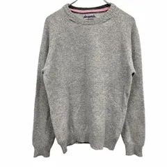 【中古】[印象AB] AEROPOSTALE エアロポステール ニット / セーター / プルオーバー レディース M ヘザーグレー ウール100% 無地 ラグランスリーブ 長袖 丸首のサムネイル