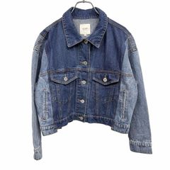 Bershka パッチワークデニムジャケット M - メルカリ