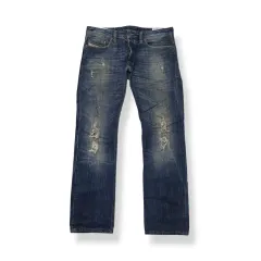 DIESEL ディーゼル SAFADO スリム レギュラーフィット ストレート デニム パンツ 32