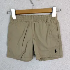 POLO RALPH LAUREN ポロラルフローレン ショートパンツ アースカラー ベージュ 3/3Tサイズ キッズ 子供服 古着