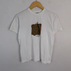 90s GUESS ゲス Tシャツ ロゴプリント ホワイト Lサイズ メンズ 古着 ストリート アメカジ　US製