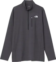 ザ・ノース・フェイス THE NORTH FACE アウトドア ロングスリーブフラッシュドライスリーディージップアップ メンズ 長袖シャツ トップス 吸汗速乾 抗菌防臭 登山 キャンプ ハイキング UV 紫外線カット  NT62505 ZC ミックスチャコール