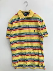 Polo by Ralph Lauren ポロバイラルフローレン ポロシャツ L イエロー