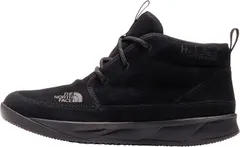 ザ・ノース・フェイス THE NORTH FACE アウトドア ヌプシ チャッカ ウォータープルーフ スエード メンズ Nuptse Chukka WP Suede アウトドアシューズ 防水 保温力 冬 防水透湿素材 高反 KK TNFブラック×TNFブラック