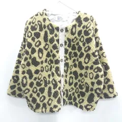 ◇ markey's hogan 長袖 ボアジャケット サイズ120 ブラウン系 女の子 E  【1407020025355】