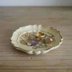 クラシックフルーツ柄コースター｜アクセサリートレイ