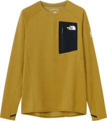 ザ・ノース・フェイス THE NORTH FACE アウトドア エクスペディションドライドットクルー Expedition Dry Dot Crew メンズ レディース カットソー ウェア キャンプ レジャー デイリー  NT12123 AM アンバーグリーン