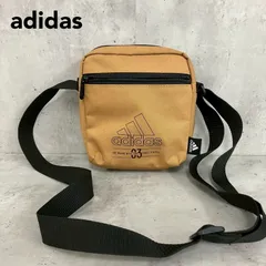 adidas アディダス ブラウン 希少 オーガナイザーバッグ ミニショルダーバッグ 斜め掛け スクエアバッグ ロゴプリント 総裏地 ポーチ コンパクト スポーツ スポーティー ストリート カジュアル おしゃれ 便利 鞄  GE1220 ★ ■■