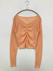 Kastane カスタネ ニット/セーター F オレンジ