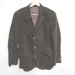 ■ ⊇ BANANA REPUBLIC スエード素材 長袖 ジャケット サイズ36 ダークブラウン メンズ E  【1409240042815】