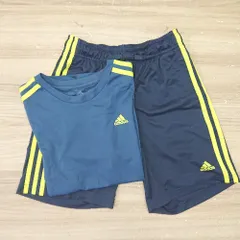 ◇ ⊂ 《 adidas アディダス まとめ売り2点セット ジャージ Tシャツ 男の子 》 E  【1409100068061】